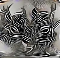 Antlers Zebra